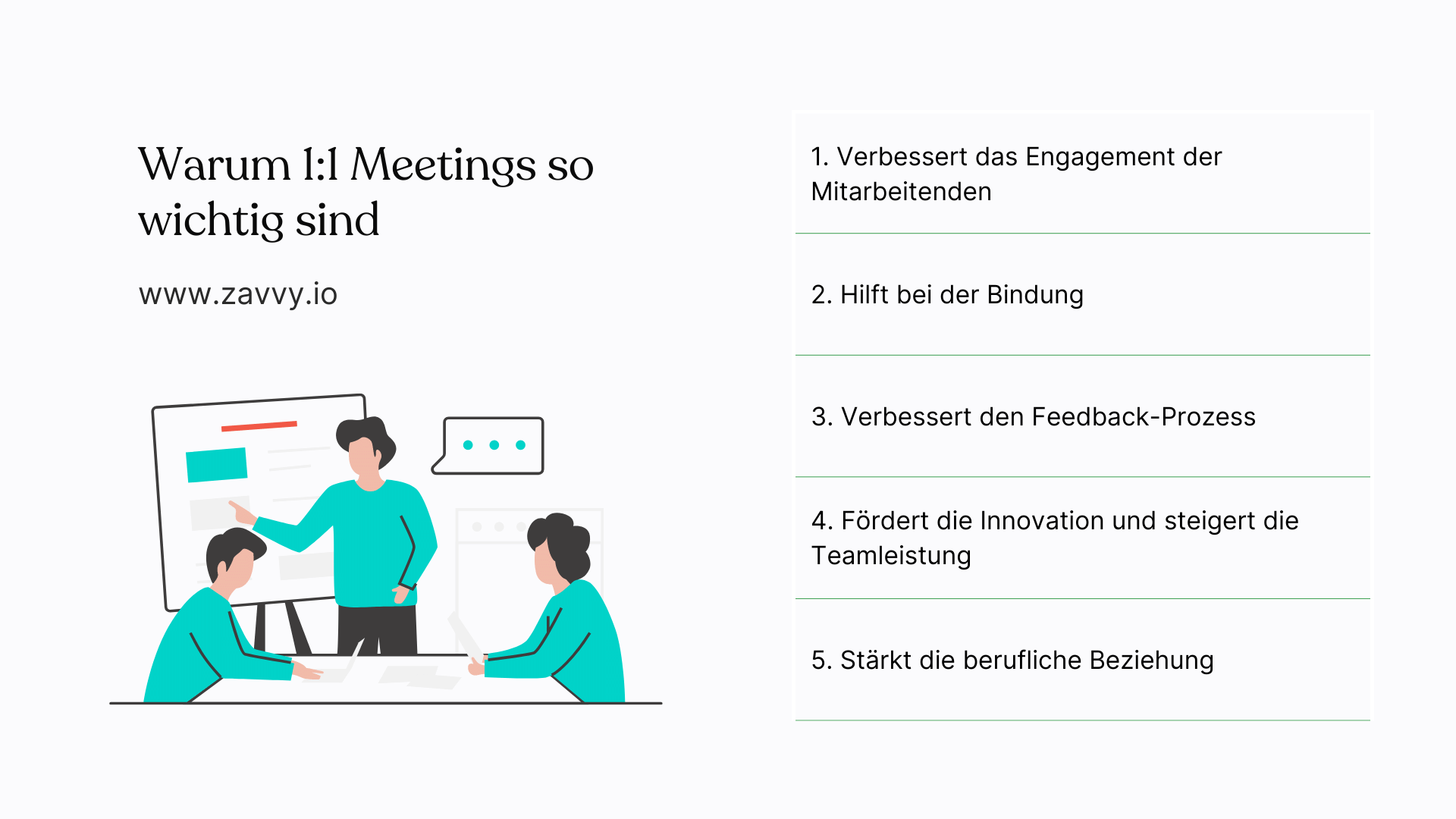 One on one meetings der leitfaden f r manager mit praxisbeispielen